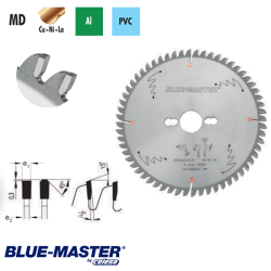 Sierra Circular para Metal Blue-Master con Dientes de Metal Duro