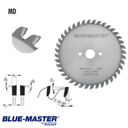 Sierra Circular Blue-Master con Dientes de Metal Duro para Máquinas Electroportátiles para Materiales con Base de Madera