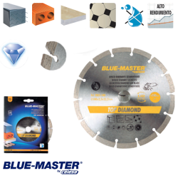 Disco de Diamante para Construcción Blue-Master General de Obra Alto Rendimiento