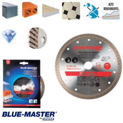 Disco de Diamante para Construcción Blue-Master Alto Rendimiento Top Turbo