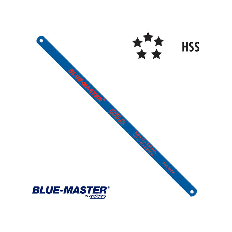 Hoja de Sierra de Mano Blue-Master Acero al Carbono Económica
