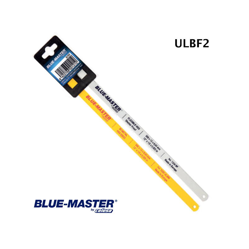 Set de 2 Hojas de Sierra de Mano Blue-Master (HSS Bimetal + Flexibles)