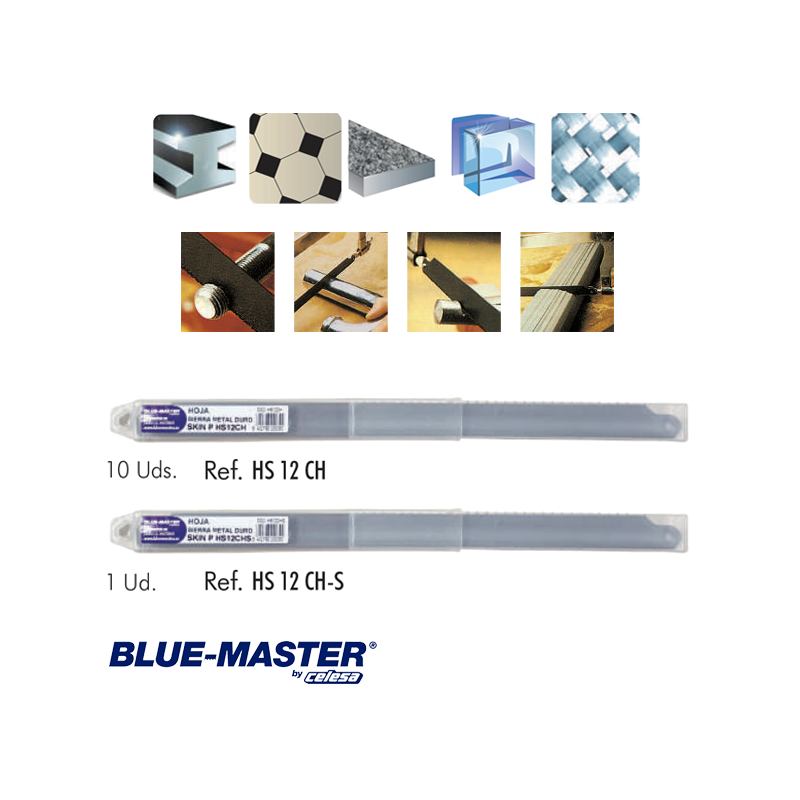 Hojas de Sierra Blue-Master para Cortes Rectos Hojas de Sierra Blue-Master para Cortes Rectos
