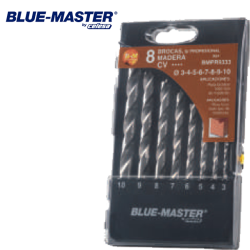 Set de Brocas Blue-Master Punta Madera Serie Profesional