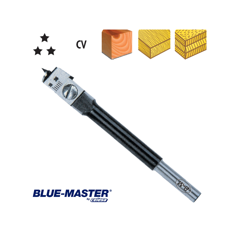 Broca Extensible Blue-Master para Madera CV Broca Extensible Blue-Master para Madera CV