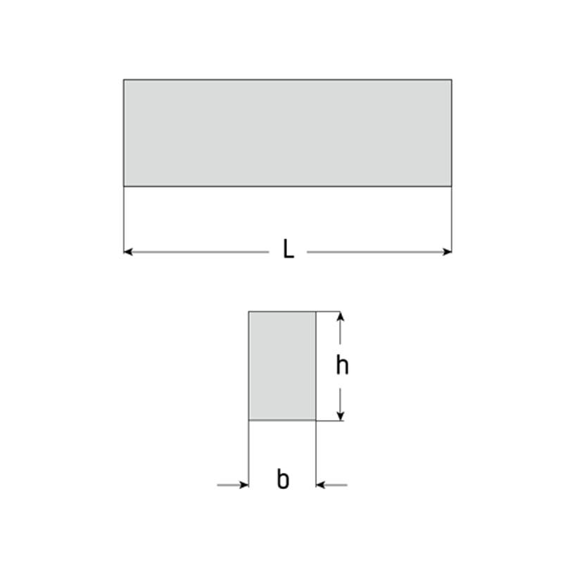 Cuchilla Rectangular