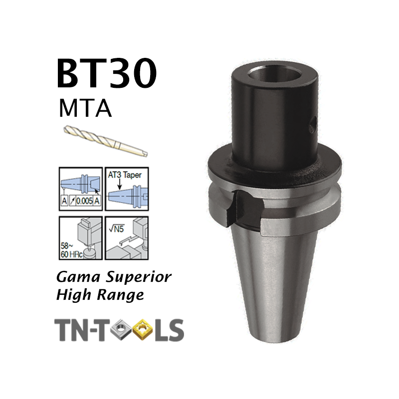 Conos Reductores MAS403 BT30 para Morse Gama Superior Conos Reductores MAS403 BT30 para Morse Gama Superior