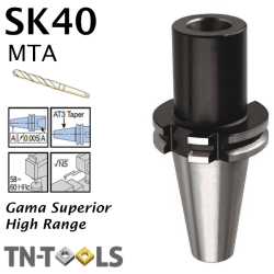 Cono reductor DIN69871 SK40 para morse MTA Gama Superior