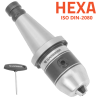 Portabrocas Llambrich ISO DIN-2080 cono integrado Llambrich y llave hexagonal HEXA-SYSTEM