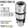 Cono Portapinzas DIN69893 HSK100/A para pinza de sujección Gama Superior