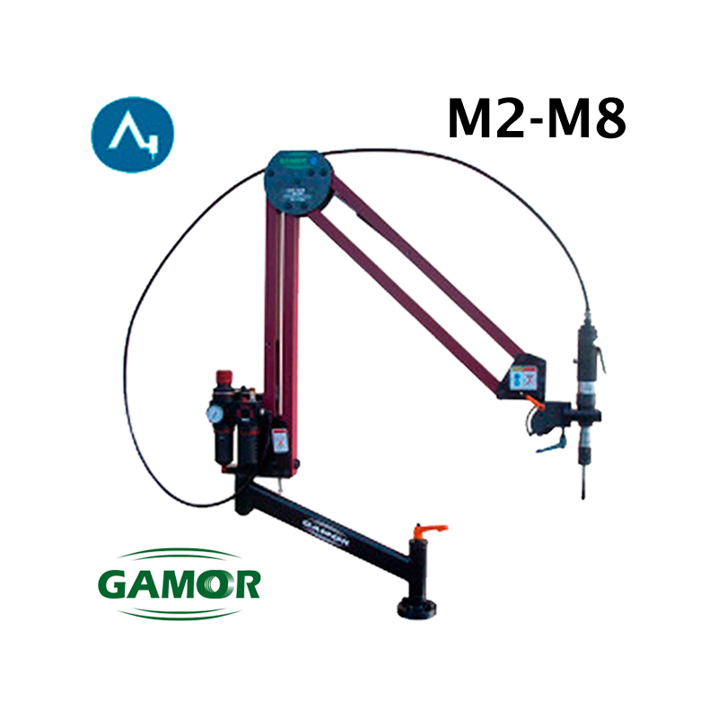 Roscadora Pneumática Gamor GN08 (M2-M8)