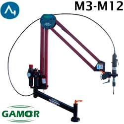 Roscadora Pneumática Gamor GN12 (M3-M12)