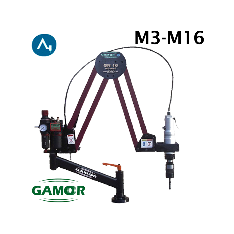 Roscadora Pneumática Gamor GN16 (M3-M16)