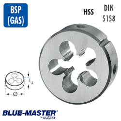 Terrajas Blue-Master para Roscar a Mano HSS GAS