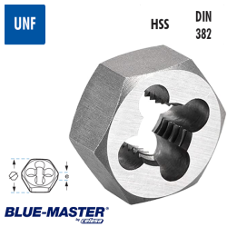 Terrajas Blue-Master Hexagonales HSS UNF para Roscado a Mano