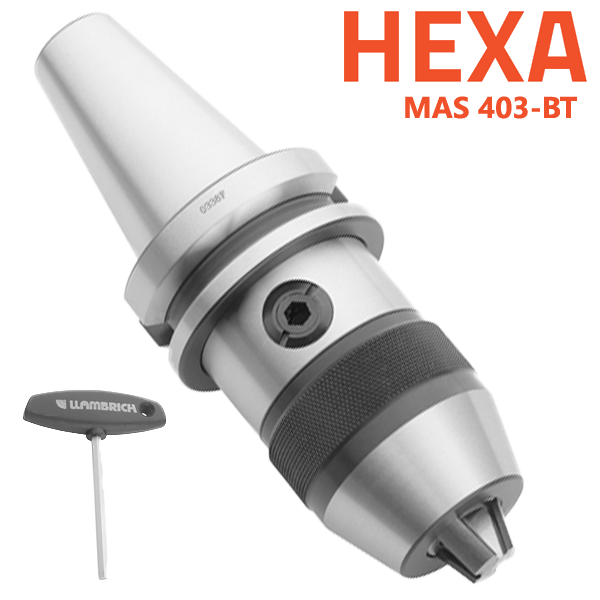 Llambrich con cono y llave hexagonal HEXA-SYSTEM
