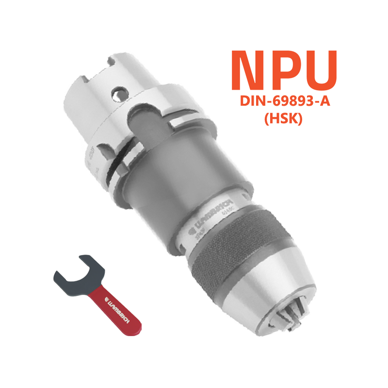 Portabrocas automáticos HSK con cono integrado para máquinas CNC y fresadoras Llambrich Portabrocas automáticos HSK con cono integrado para máquinas CNC y fresadoras Llambrich
