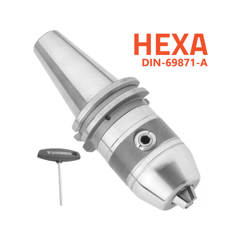 Portabrocas Llambrich HEXA-SYSTEM SK de autoapriete de presición con cono integrado Portabrocas Llambrich HEXA-SYSTEM SK de autoapriete de presición con cono integrado