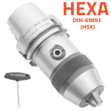 Portabrocas HSK-HEXA-SYSTEM- con cono integrado para máquinas CNC y fresadoras Llambrich