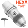 Portabrocas HSK-HEXA-SYSTEM- con cono integrado para máquinas CNC y fresadoras Llambrich