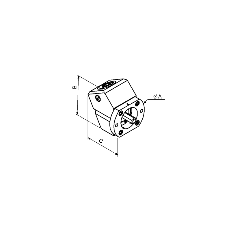 Reenvío Angular Arnold para Mordazas Mat Mecánica, MB2 y Compact