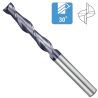 End Mill Solid Carbide 2 Flute Long Series TiCN Coating 56HRC