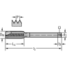 Walter 21266106-M12X1.5 Machos de roscar a máquina HSS-E-PM