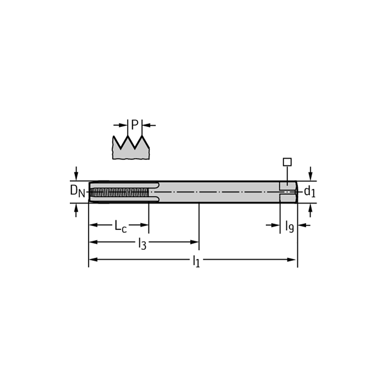 Walter 80311-M3 Machos de Máquina Metal Duro