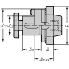 Walter A150M.0.50.035.22 Adaptador combinado A150M
