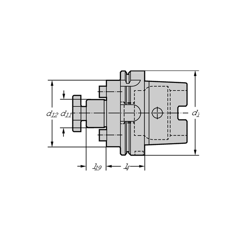 Walter A155.7.063.050.22.HSK Adaptador DIN 69893-1 A A155...HSK