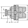 Walter A155.7.063.050.22.HSK Adaptador DIN 69893-1 A A155...HSK