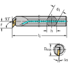 Walter A16R-SVUBL11 Barra de mandrinar: fijación por tornillo A...