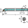 Walter A20S-SDJCR11 Barra de mandrinar: fijación por tornillo A...