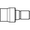 Walter AA704-B22-G22-040-B Elemento intermedio