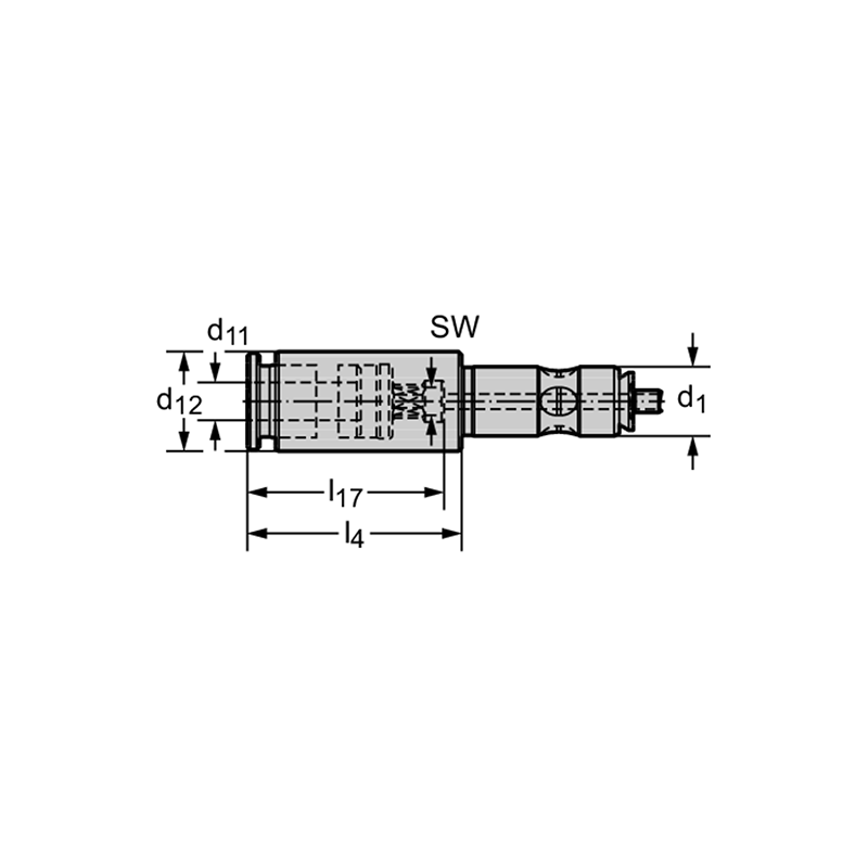 Walter AB735-ER32-R090-037 Inserto de cambio rápido sincrónico AB735-ER-R