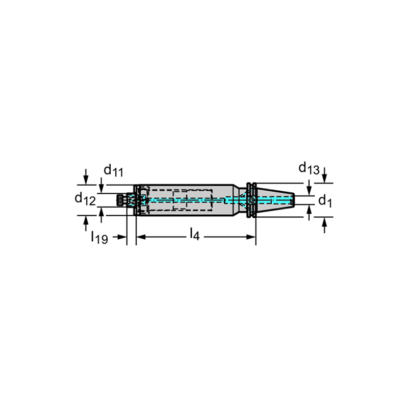 Walter AC001.K50-B38-349 Fijación CAT-V, con amortiguación de vibraciones