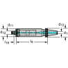 Walter AC001.K50-B38-349 Fijación CAT-V, con amortiguación de vibraciones