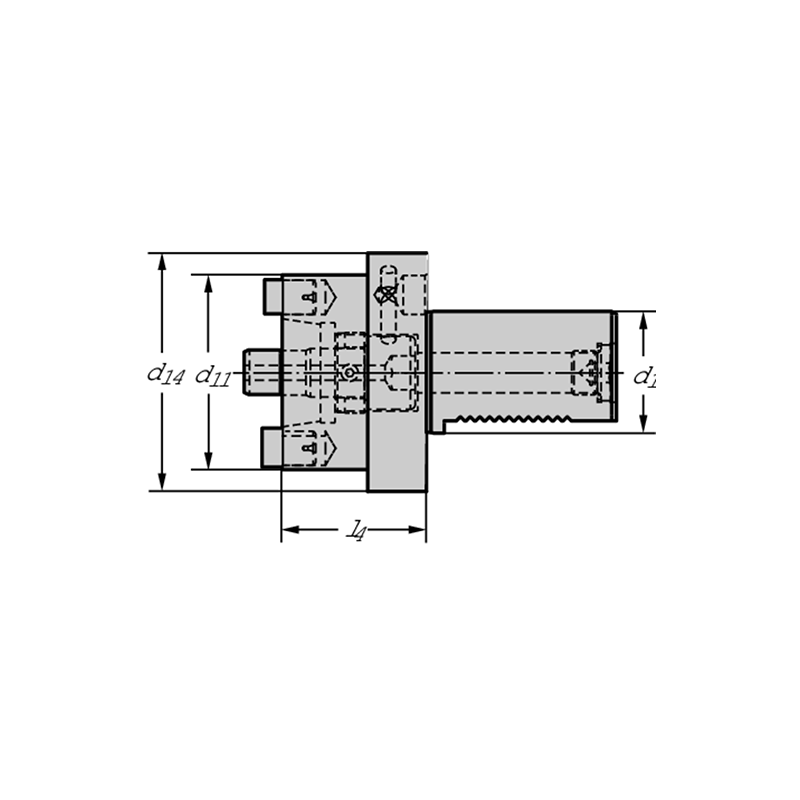 Walter AK135M.5.40.060.N8 Cono base VDI DIN 69880