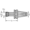 Walter AK300.BT40.070.ER16 Adaptador portapinzas ER MAS-BT JIS B 6339