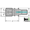 Walter AK300.T28.045.10 Adaptador portapinzas ER
