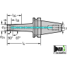 Walter AK540.BT40.T22.050CO Fijación MAS-BT JIS B 6339 AK540