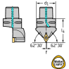Walter C3-SDNCN-00040-11 Portaherramientas de torneado: fijación por tornillo C...