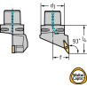 Walter C3-SVJBL-22040-11 Portaherramientas de torneado: fijación por tornillo C...