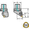 Walter C4-DDJNR-27055-15 Portaherramientas de torneado: fijación por uña C...