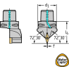 Walter C4-SVVBN-00050-16 Portaherramientas de torneado: fijación por tornillo C...