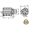 Walter C6-ASHL3-36125-20 Fijación axial C.