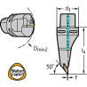 Walter C6-SVMBL-33120-16 Portaherramientas de torneado 45°: fijación por tornillo C...