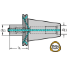 Walter C8-390B.140-50 120 Cono base DIN 69871 AD/B C.