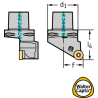 Walter C8-PRSCL-55080-25 Portaherramientas de torneado: fijación por palanca articulada C...