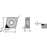 Walter CCGT060202FS-1 WDN10 PKD: romboidales positivas 80° CCGT